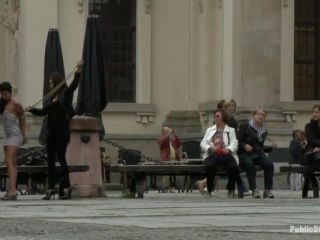 Euro Babe Disgraced in the Streets Public!-1