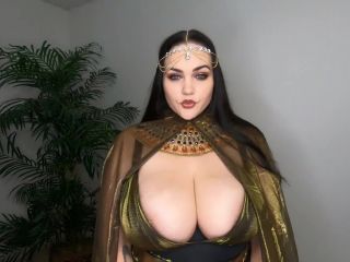 marina crush fetish fetish porn | Athena Blaze - Big Tit Goddess JOI | jerk off instruction-1