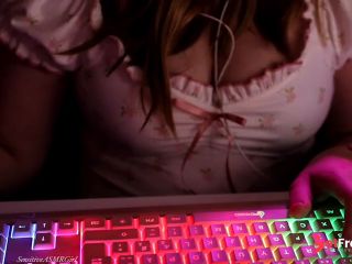 [GetFreeDays.com] ASMR HOT girl TEASING you  Keyboard Typing  AMAZING Natural Tits Porn Leak October 2022-3