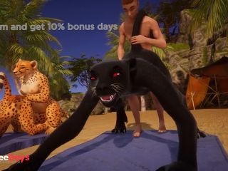 [GetFreeDays.com] Lucky guy gets into an orgy of sexy furry girls on the beach in intense Wild Life sex Sex Film October 2022-8