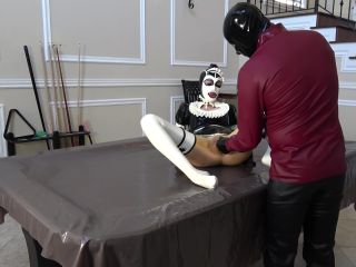 Dildostick Pool Play With The Latex Frenchmaid - KinkyRubberWorld (FullHD 2024) New Porn-3
