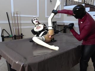 Dildostick Pool Play With The Latex Frenchmaid - KinkyRubberWorld (FullHD 2024) New Porn-6