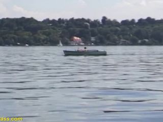 Horny German Couple Loves Outdoor Sex At The Boat.-4