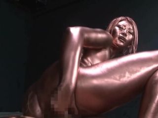 porn clip 11 small asian anal japanese porn | [ABG-010] Bronze-Plated Sex Slave Yuri Oshikawa | painted-6