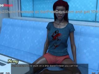[GetFreeDays.com] STRANDED IN SPACE 134  Visual Novel PC Gameplay HD Sex Stream April 2023-6