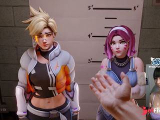 [GetFreeDays.com] Overwatch DVA and Tracer get caught by the police Sex Leak May 2023-3