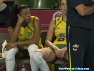 Brazilian volleyball players cameltoes and sexy  asses-3