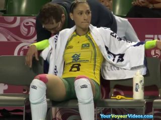 Brazilian volleyball players cameltoes and sexy  asses-4