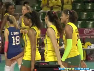 Brazilian volleyball players cameltoes and sexy  asses-9