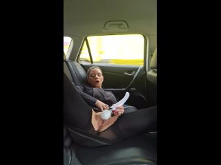 naughty car drive Femdom!-4