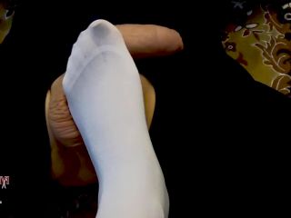 free porn video 7 White nylon foot worship latina mistress - nylon feet worship - pov foot fetish por-1