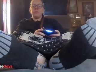 [GetFreeDays.com] The Mistress Ignores You While She Games And You Worship Her Wrinkly Feet Sex Clip February 2023-0