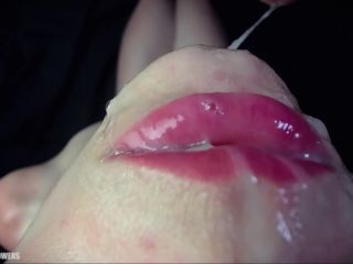 Female pov.Messy sloppy deepthroat,Cum in Mouth-0
