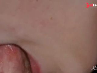 [GetFreeDays.com] ASMR  CLOSE-UP HOT BLOWJOB  MOUTHFUL OF CUM Adult Film February 2023-4