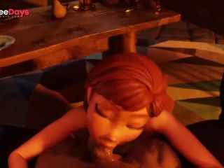 [GetFreeDays.com] The Queens Secret - Anna Frozen 3D Anal Animation Sex Leak December 2022-3
