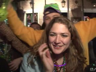 Mardi Gras Footage Features Hot Amateurs Flashing Their Boobs In Public Public-5