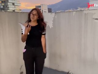 [GetFreeDays.com] Chica NALGONA azotada en la terraza del edificio. BIG ASS Sex Video March 2023-0