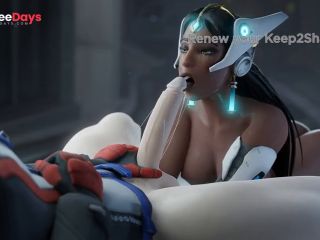 [GetFreeDays.com] Sombra Taking A Big Load Of Cum In Her Mouth Adult Clip April 2023-1