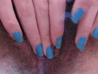 cuteblonde666 Hairy big clit pussy close up orgasm - Orgasms-0