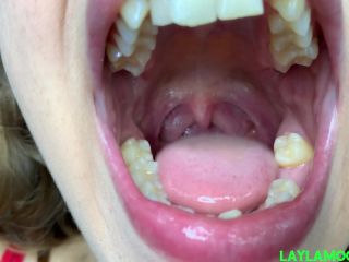 Lunas Sexy Mouth and Sharp Teeth femdom LaylasFuckingClips-4