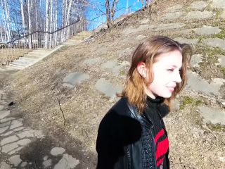 Title Mihanika69 - Public Blowjob On The Street, Under Bridge POV-0