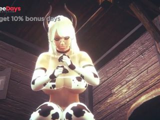 [GetFreeDays.com] Slutty Blonde With Huge Tits Dresses Up Like A Cow And Rides You Fantasy Cosplay Sex Leak December 2022-2