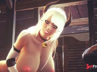 [GetFreeDays.com] Slutty Blonde With Huge Tits Dresses Up Like A Cow And Rides You Fantasy Cosplay Sex Leak December 2022-9