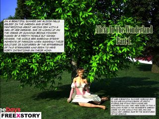 [GetFreeDays.com] 4 Alicia In The Wonderland Part - 1. Erotic 3D Adult comics Adult Clip February 2023-0