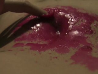 femdom permanent chastity fetish porn | MyStacySweet – Close Up Belly Button Wax Play | belly-3