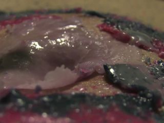 femdom permanent chastity fetish porn | MyStacySweet – Close Up Belly Button Wax Play | belly-8