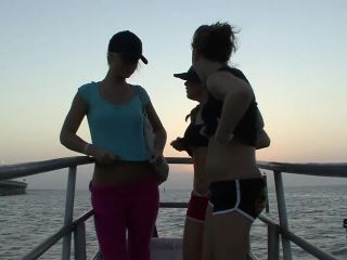 Naked Beach Day and Sunset Boat Ride public Alexis Kim , Jenny C, Tessa-1