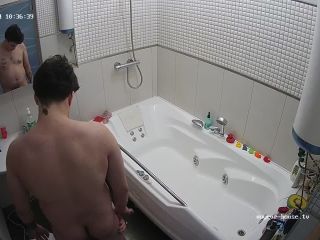 Voyeur - House - Exclusive Aleksander Marta Hot Bathroom Sex 03-20-24 Cam2 720P - Voyeur-5