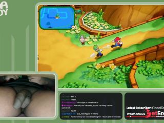 [GetFreeDays.com] PandaFemboy Plays Mario and Luigi Brothership Part 7 Adult Stream May 2023-6