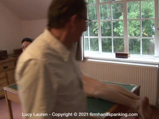 free online video 6 FirmHandSpanking – Lucy Lauren – Spanked in Uniform – S, bizarre femdom on femdom porn -2