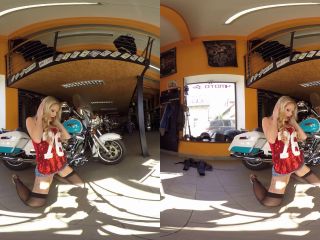 186  Claudia Mac  Bikes And Babes TV Sexy VR Clips  3DVR180-1