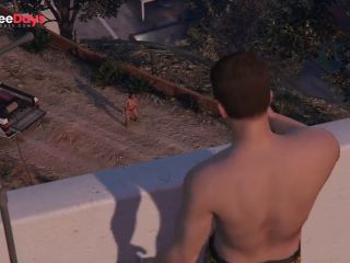 [GetFreeDays.com] GTA V Nude Mod Installed Game Play Part 05 GTA 5 Missions Story Mode Adult Leak July 2023-5