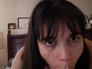 M@nyV1ds - The Hairy Pussy Mom - Dirty mom pov blowjobs to son-4