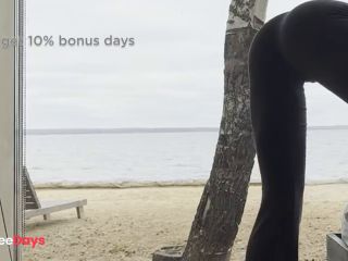 [GetFreeDays.com] sexy goddess stretching yoga by the sea Porn Leak January 2023-2