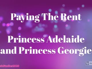 porn video 12 beatrice crush fetish Princess Adelaide and Princess Georgie - Paying The Rent, smelly feet on femdom porn-0