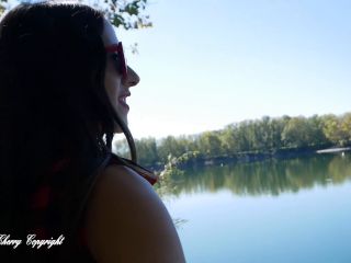  [K2S.CLUB] Tara Cherry X - I walk around the lake and I suck a stranger (risky public sex outdoor) - FullHD 1080P-1