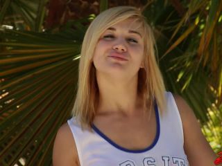 Creampied Cheerleader blowjob Courtney Shea-0