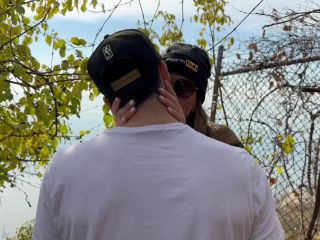 Quick Public Fuck Where 2 Men Use My Pussy While On A Fall Hike  Double Creampie  Sloppy Seconds 1080p-0