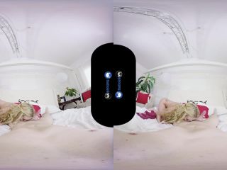Kat Dior in Risky Business, porn blonde lingerie on virtual reality -2