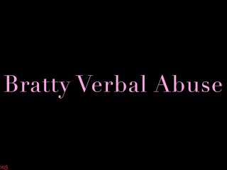 bratty domme  bratty verbal abuse  arrogant woman-7