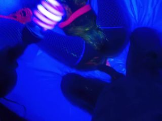 SecretCrush – Succubus POV Fucking _ Blowjob Covers Ass In UV Body Paint  1080p *-7