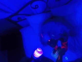 SecretCrush – Succubus POV Fucking _ Blowjob Covers Ass In UV Body Paint  1080p *-9