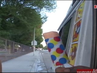Petite Dark Haired Teen With Small Tits Pick Up At The Street For Car S.-0