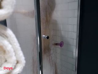 [GetFreeDays.com] Toned Twink caught having fun in the shower so teases the camera Some shower fun Porn Stream October 2022-4