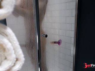 [GetFreeDays.com] Toned Twink caught having fun in the shower so teases the camera Some shower fun Porn Stream October 2022-6
