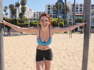 Sabrina Lynn is back with a visit to OMB, the Original Muscle Beach in ...-6